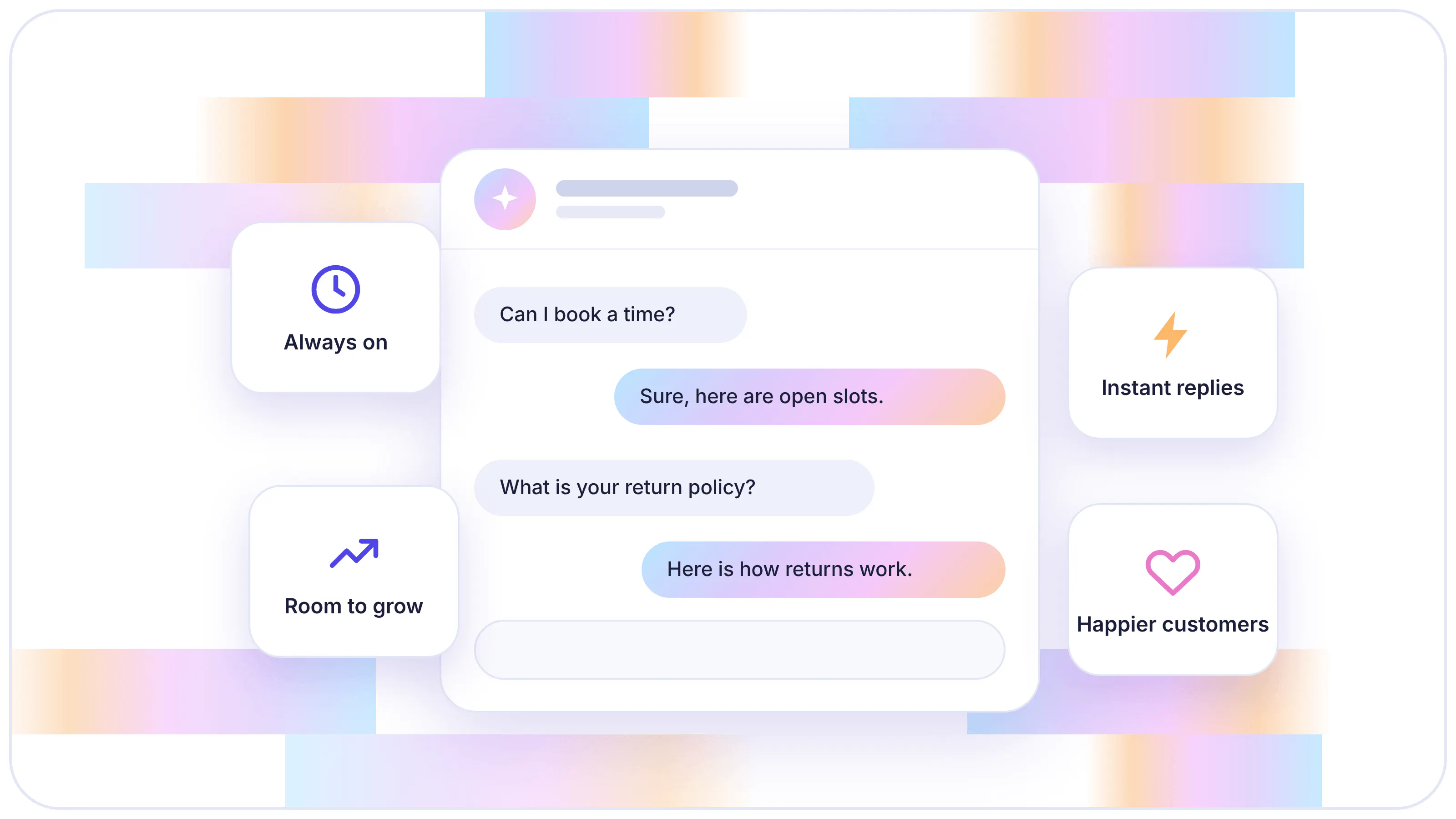 Benefits of AI customer service