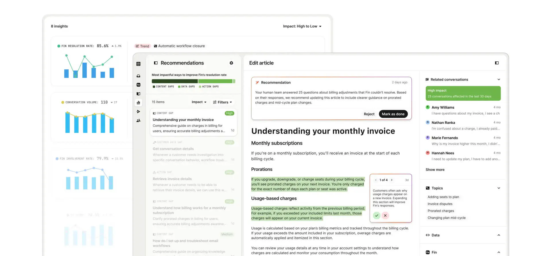 intercom dashboard