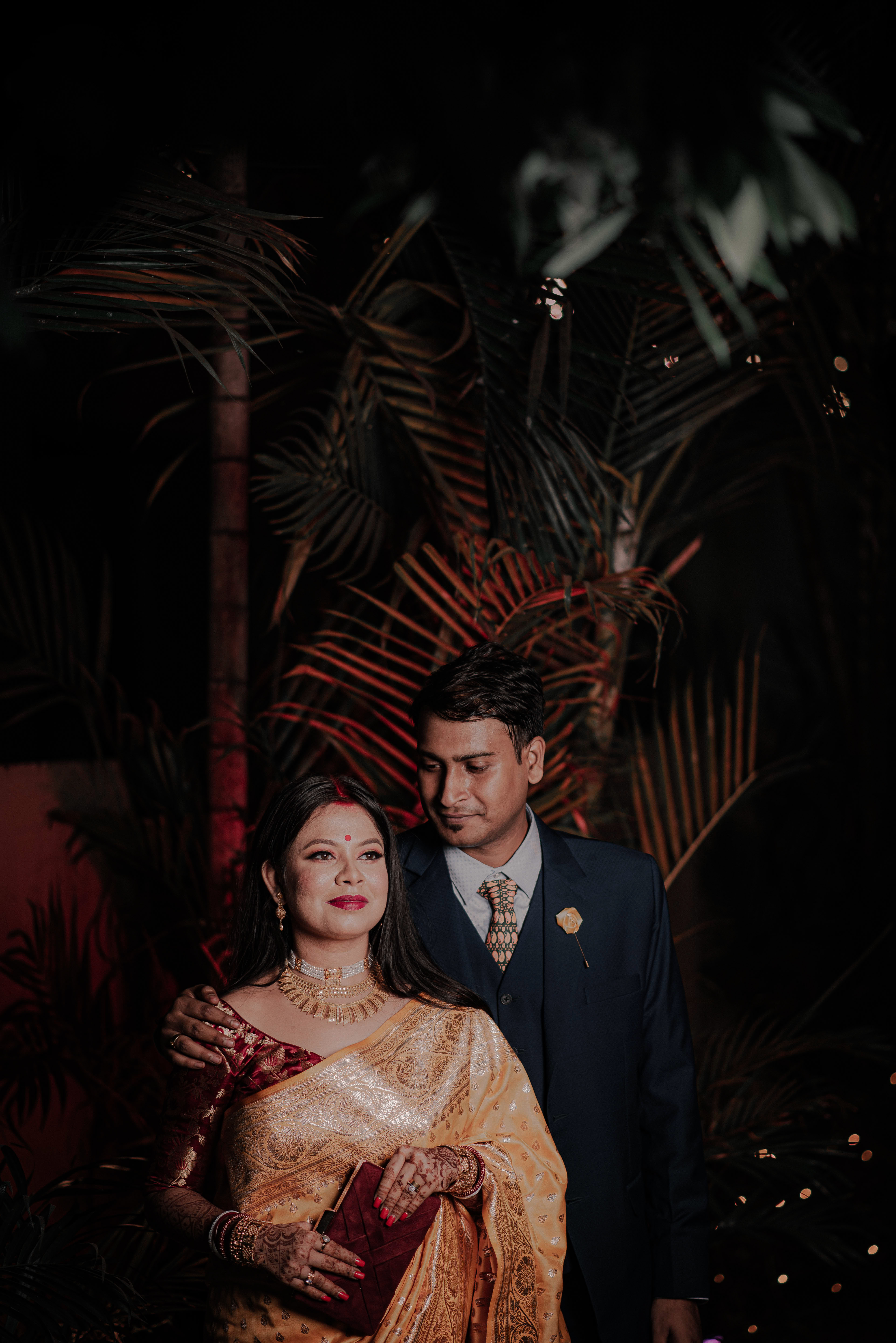 Couple portraits of Chayanot wedding Company