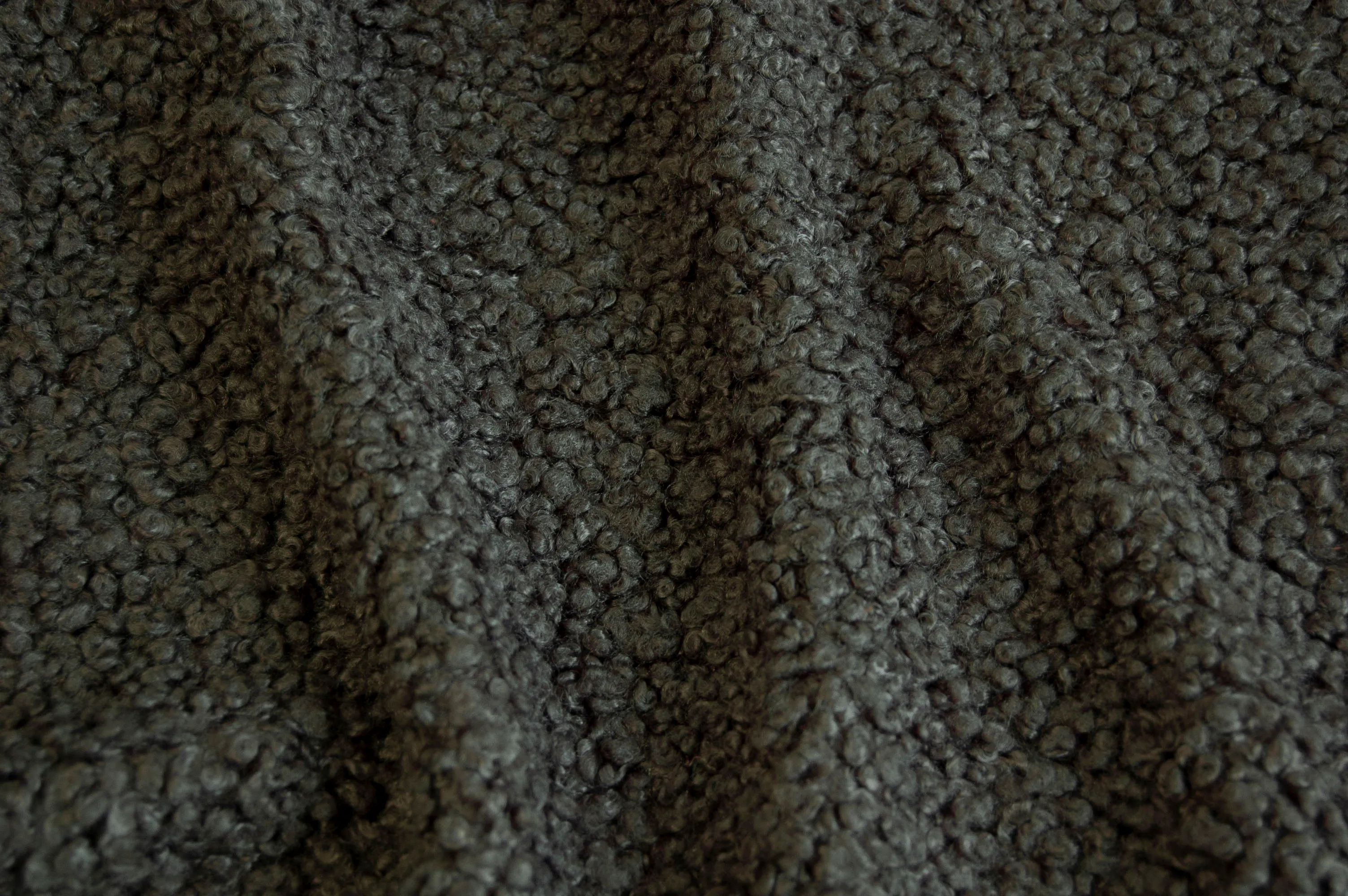 Faux Shearling Slate