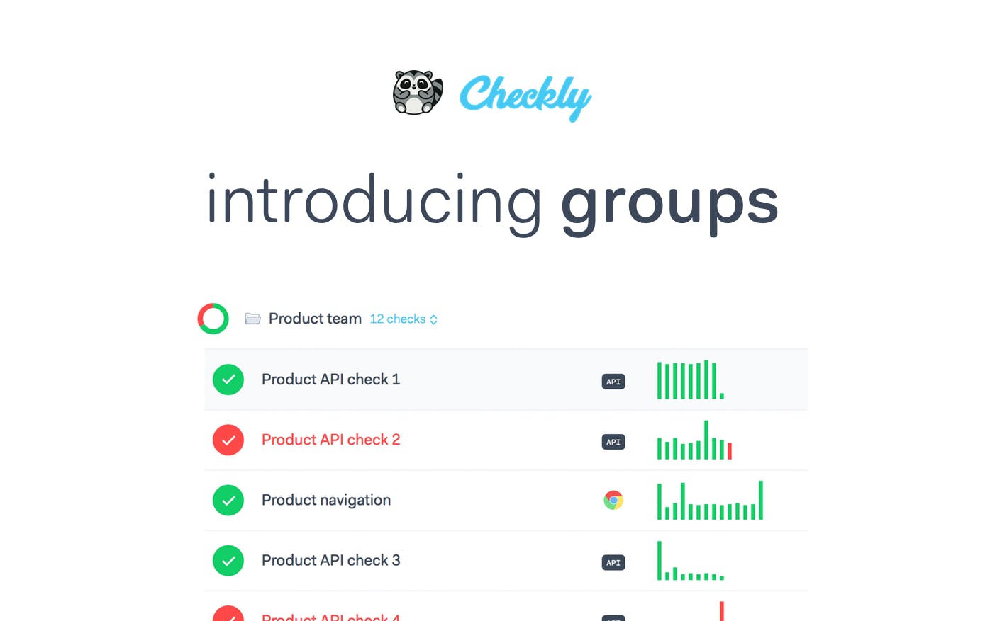 Introducing Groups for your app monitoring to Checkly