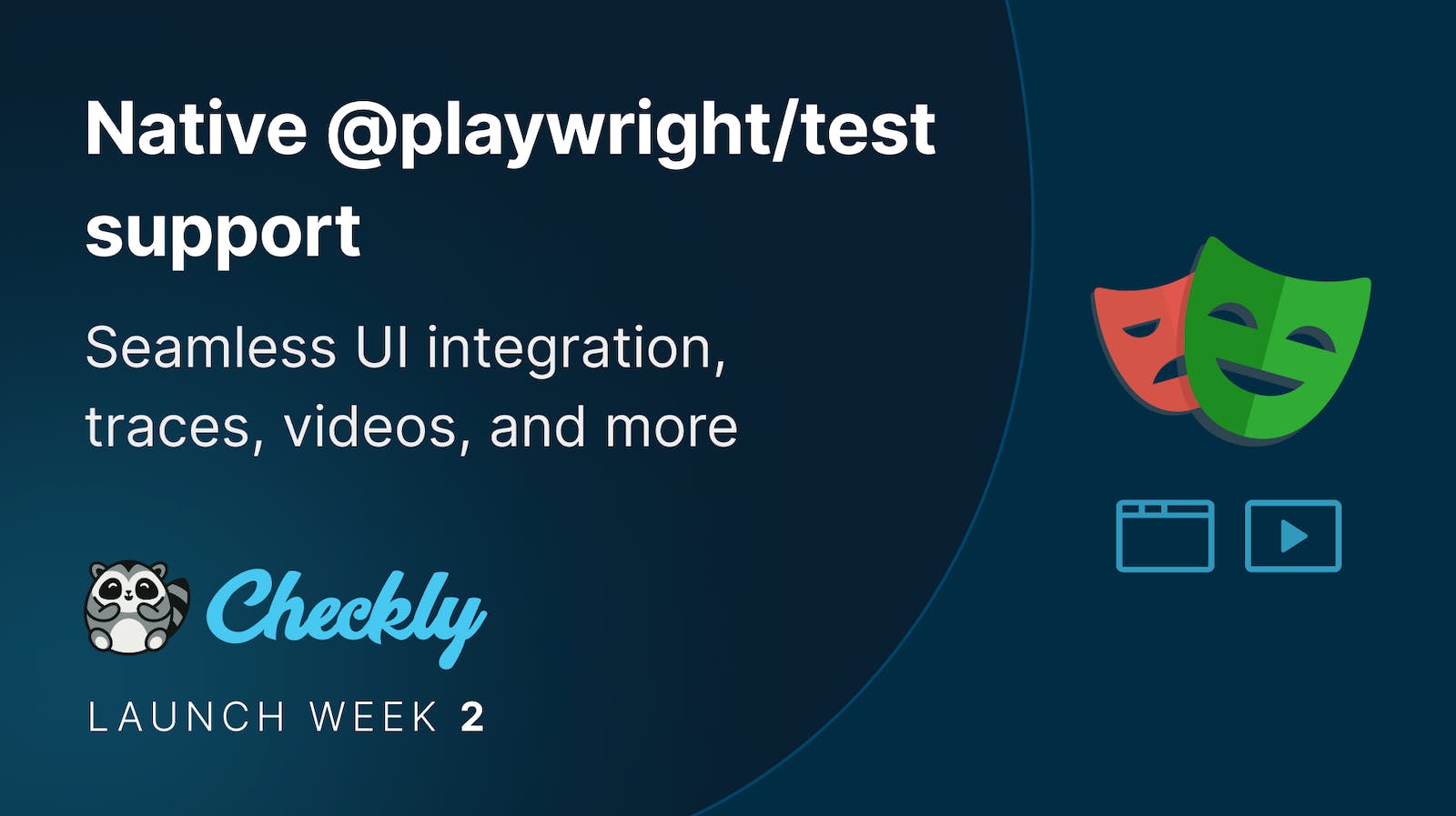 Checkly's Playwright Test support in now generally available.