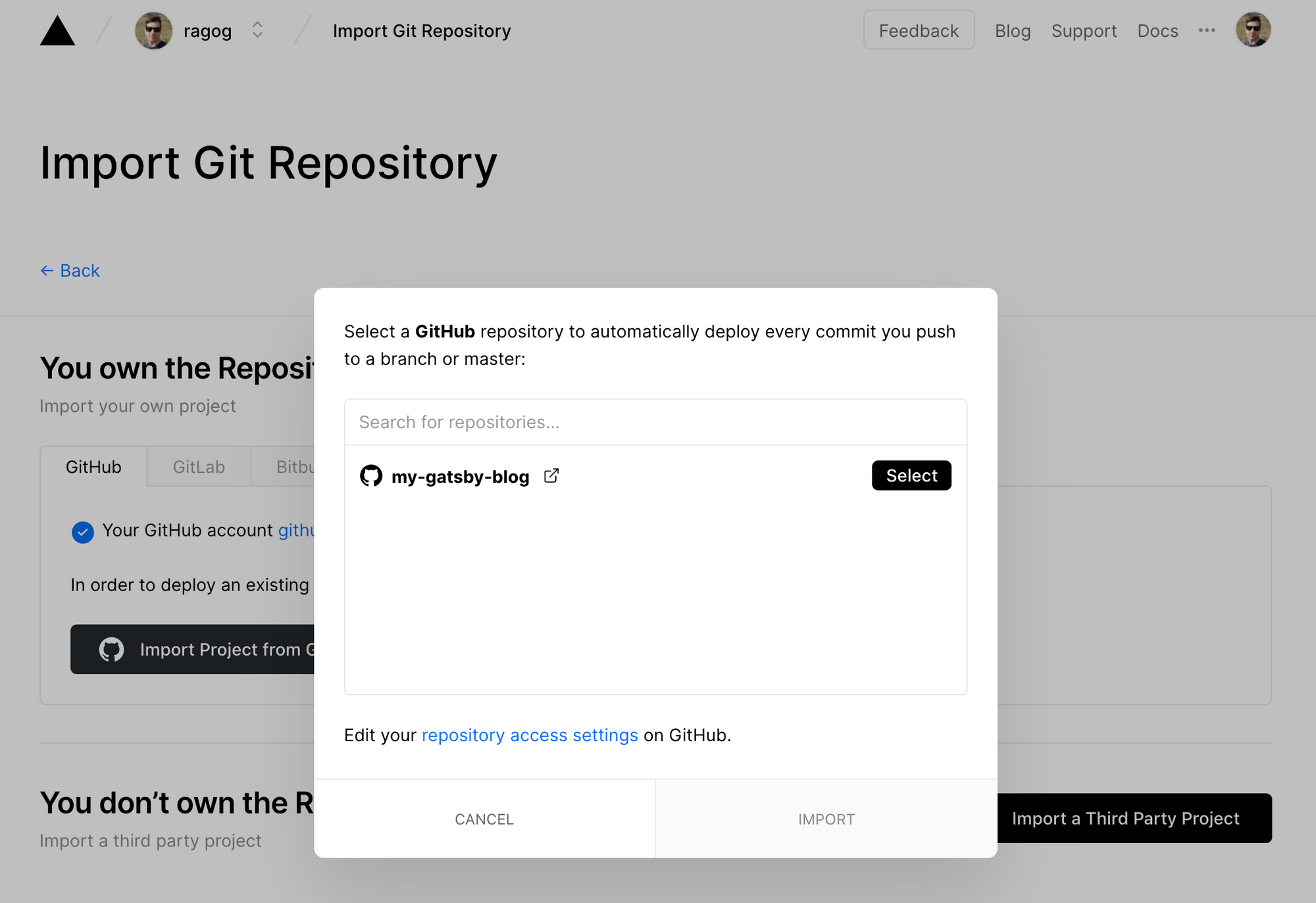 screenshot-vercel-import-1