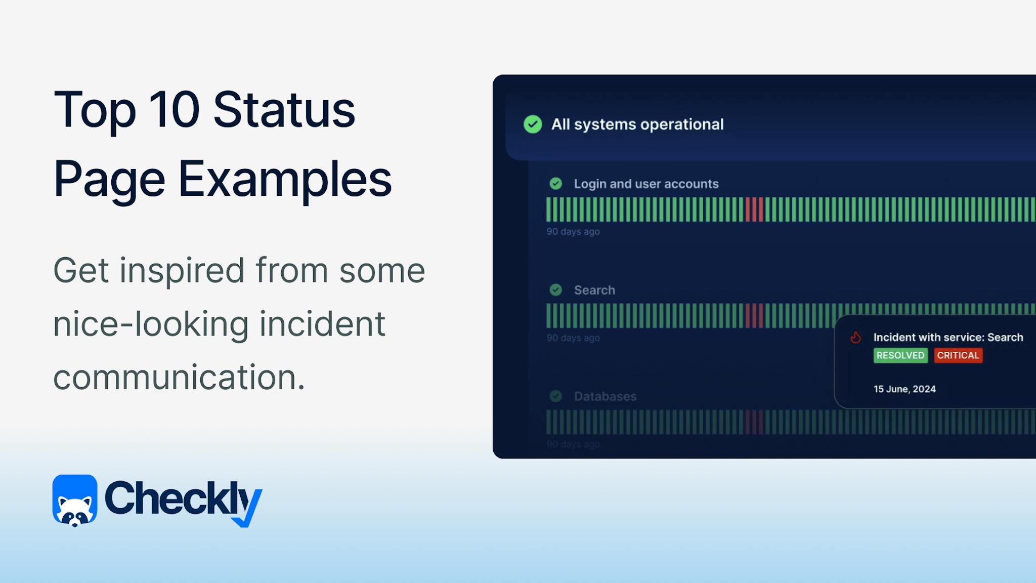 Top 10 Status Page Examples: What We Like and What’s Missing