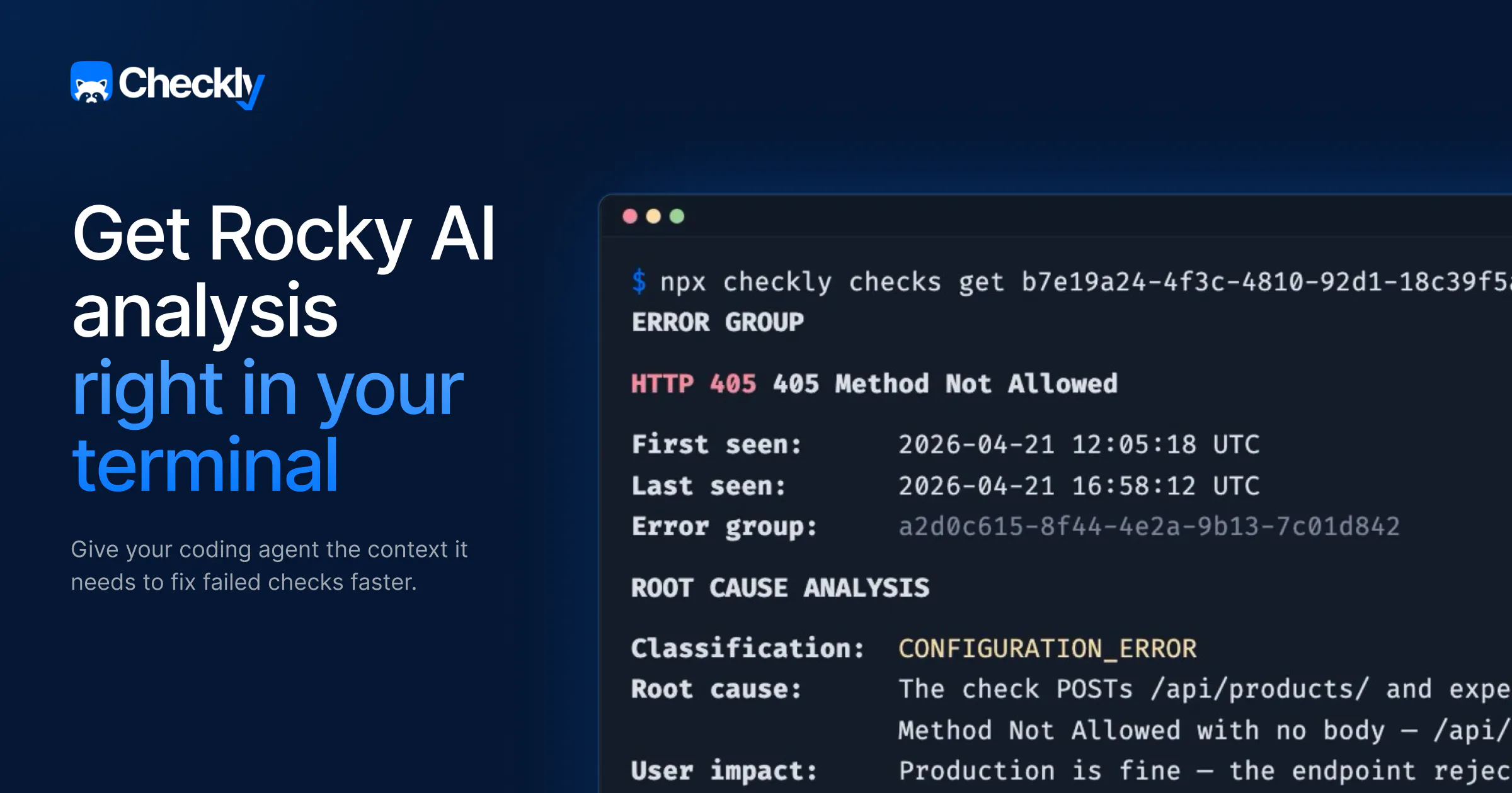 Xbea Rocky AI Root Cause Analysis in the CLI and Public API