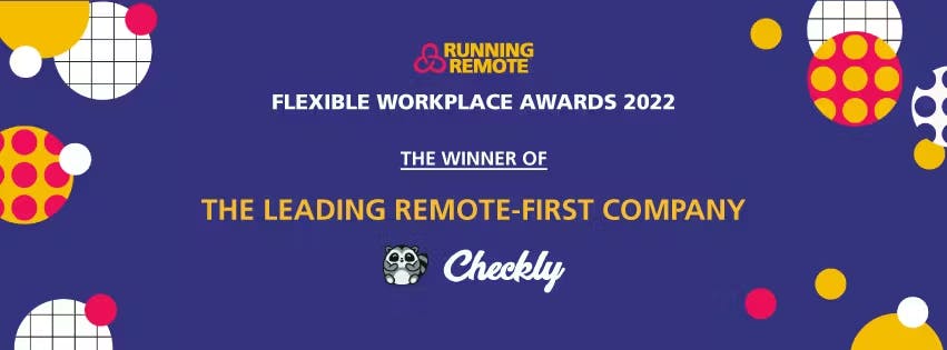 Checkly is the leading remote-first company banner