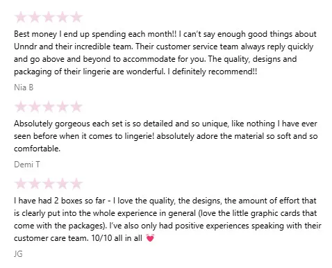 unndr reviews shopify checkout