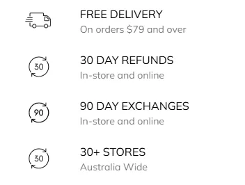 Famous Footwear Checkout callouts