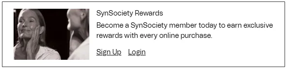 Synergie Skin call to action Checkout Components