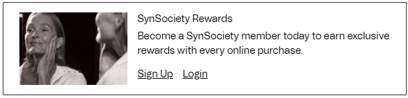 Synergie Skin call to action Checkout Components