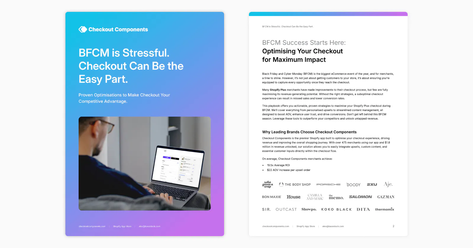 BFCM Checkout Playbook