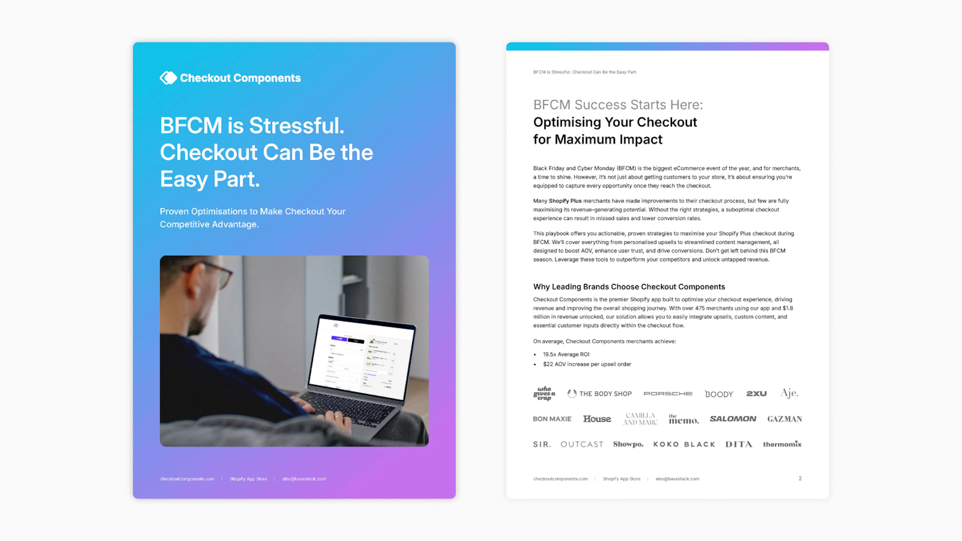 BFCM Checkout Playbook