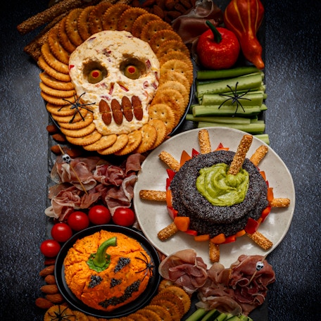 3 Halloween Cheeseballs