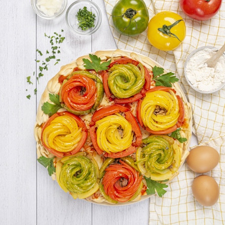 Bouquet de tomates farcies
