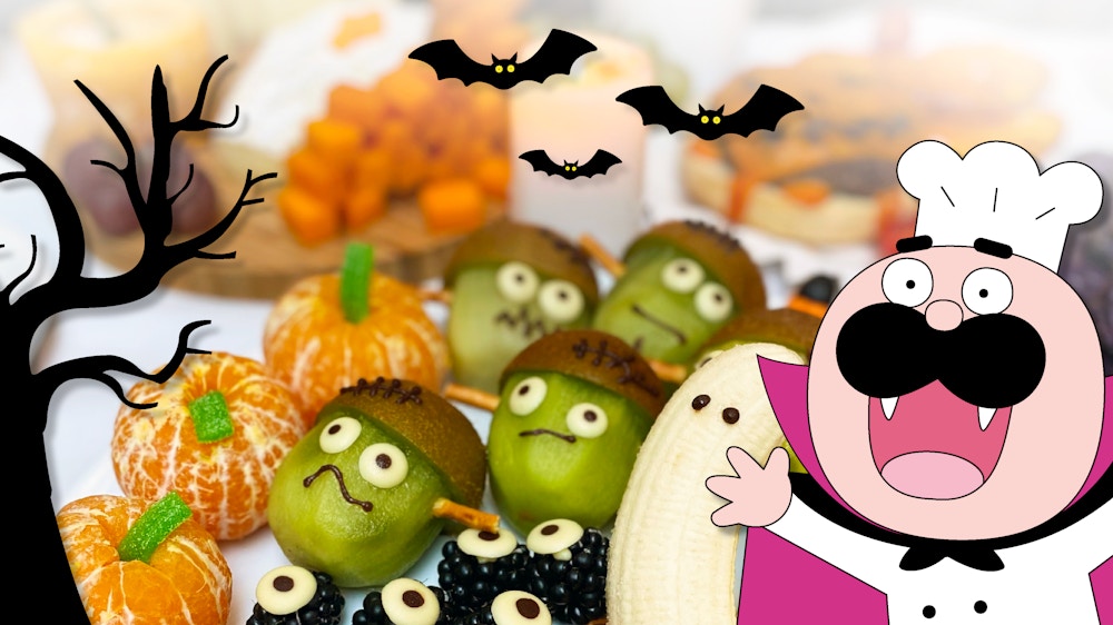 Bolo Halloween, e outras receitas para crianças do Chefclub Kids