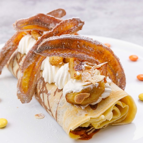 Rouleau de crêpe marbré