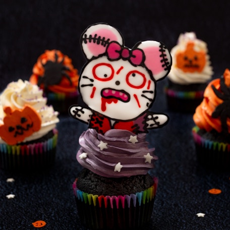3 Halloween Cupcakes
