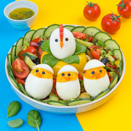 La salade nid-çoise de Colette et les Kikitos