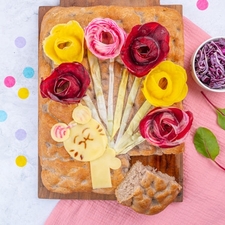 La foccacia à la betterave de Lola