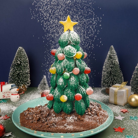 Le sapin en madeleines
