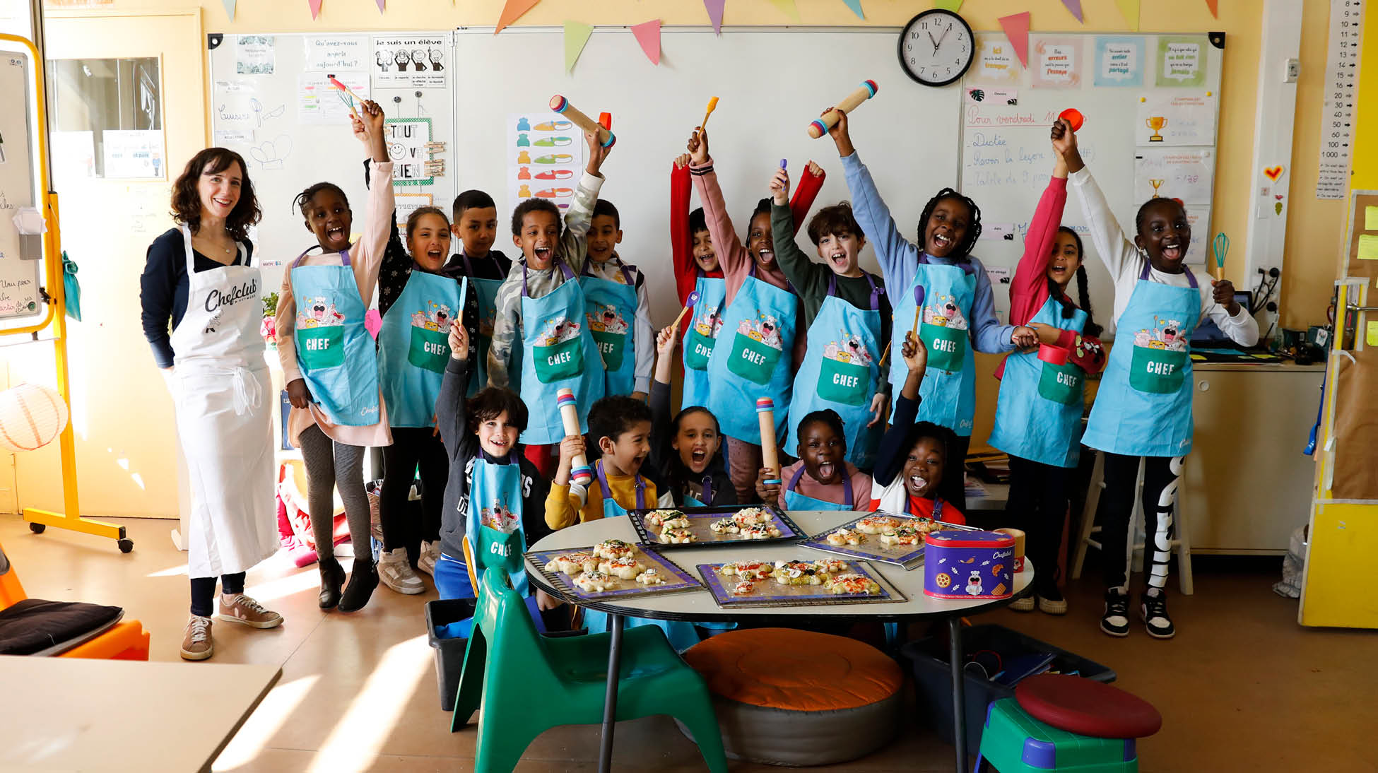 Chefclub à l'école !