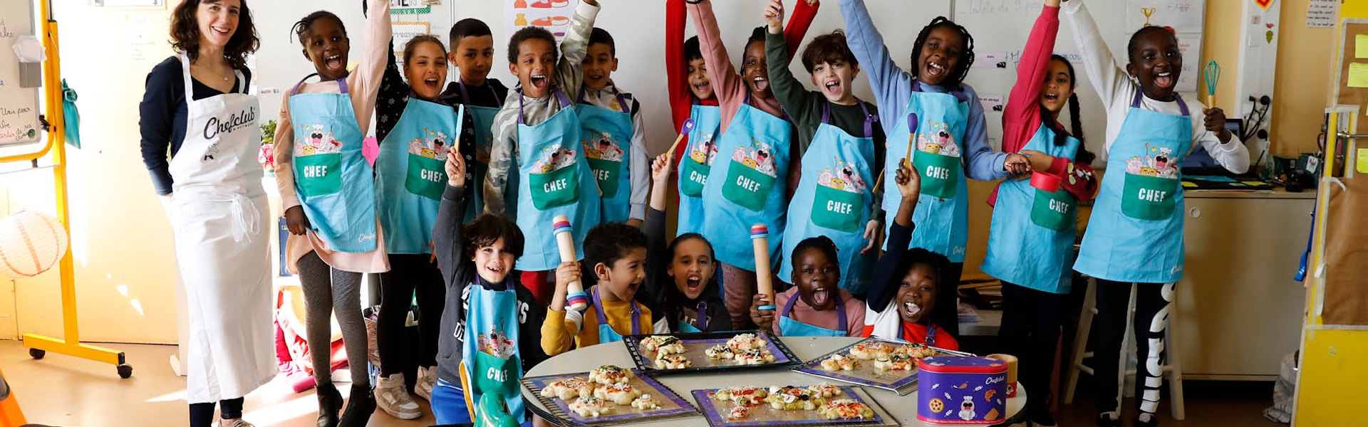 Chefclub à l'école !