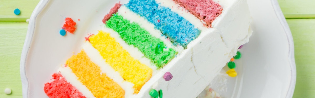 Recipe of the Day: Rainbow Layer Cake