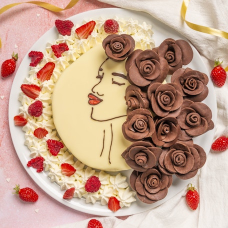 Gâteau portrait