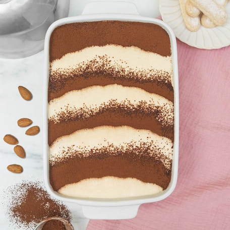 Deluxe Tiramisu with… Amaretto Liqueur!