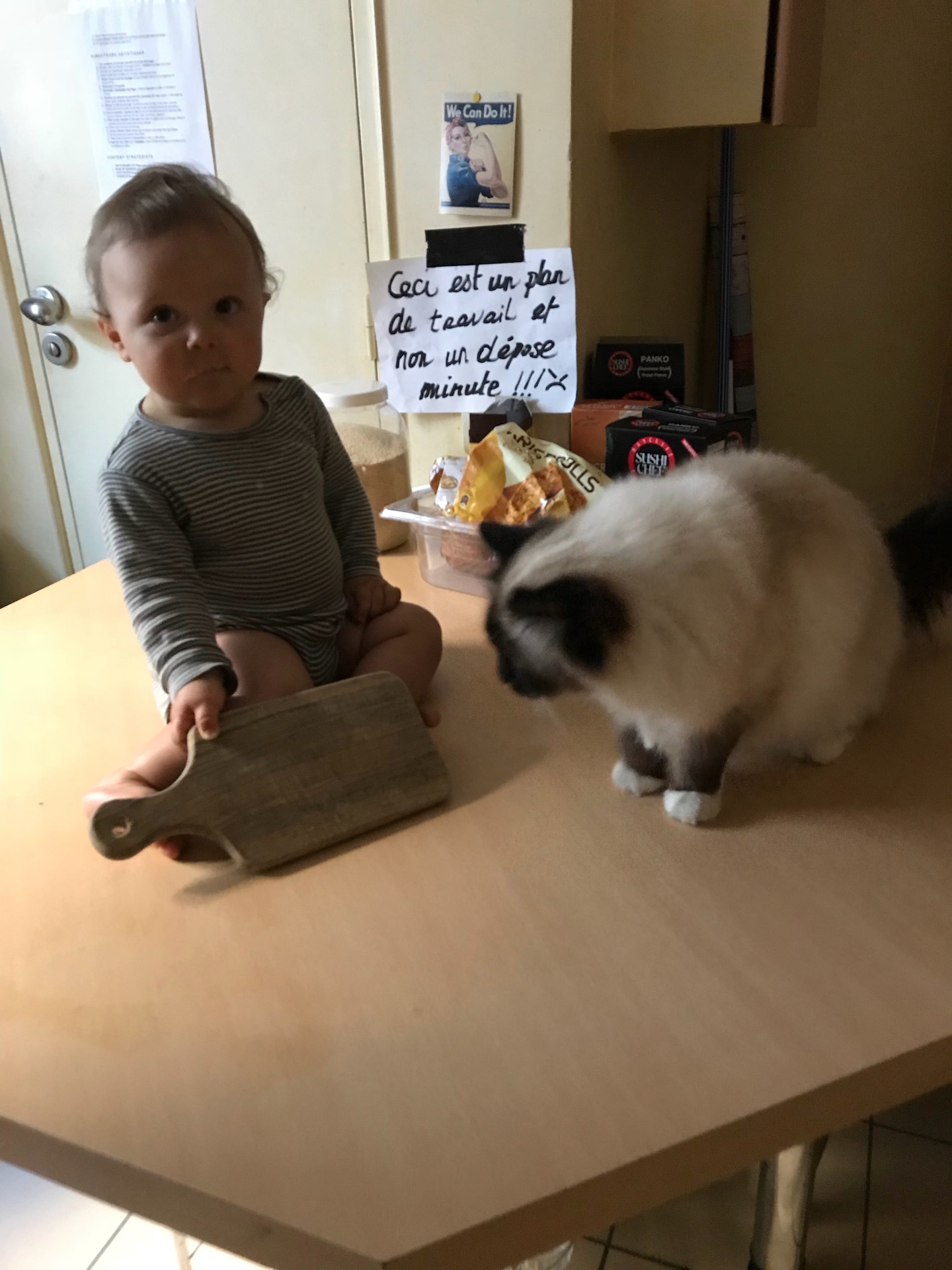 Réquisition de la cuisine