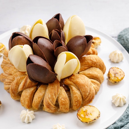 Bouquet de tulipes en chocolat