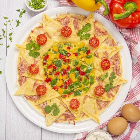La crêpe-omelette