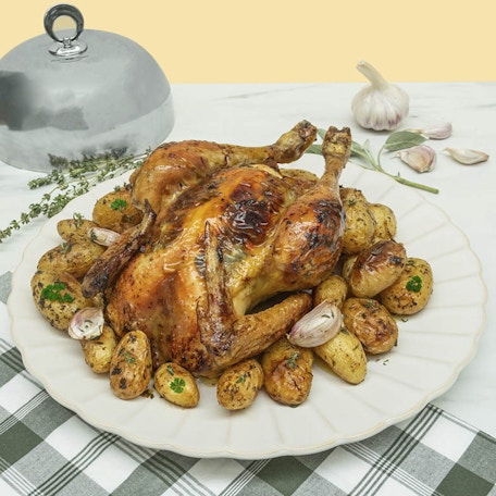Roasted Chicken with… Compound Butter!