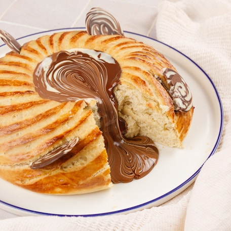La galette-brioche 3 chocolats