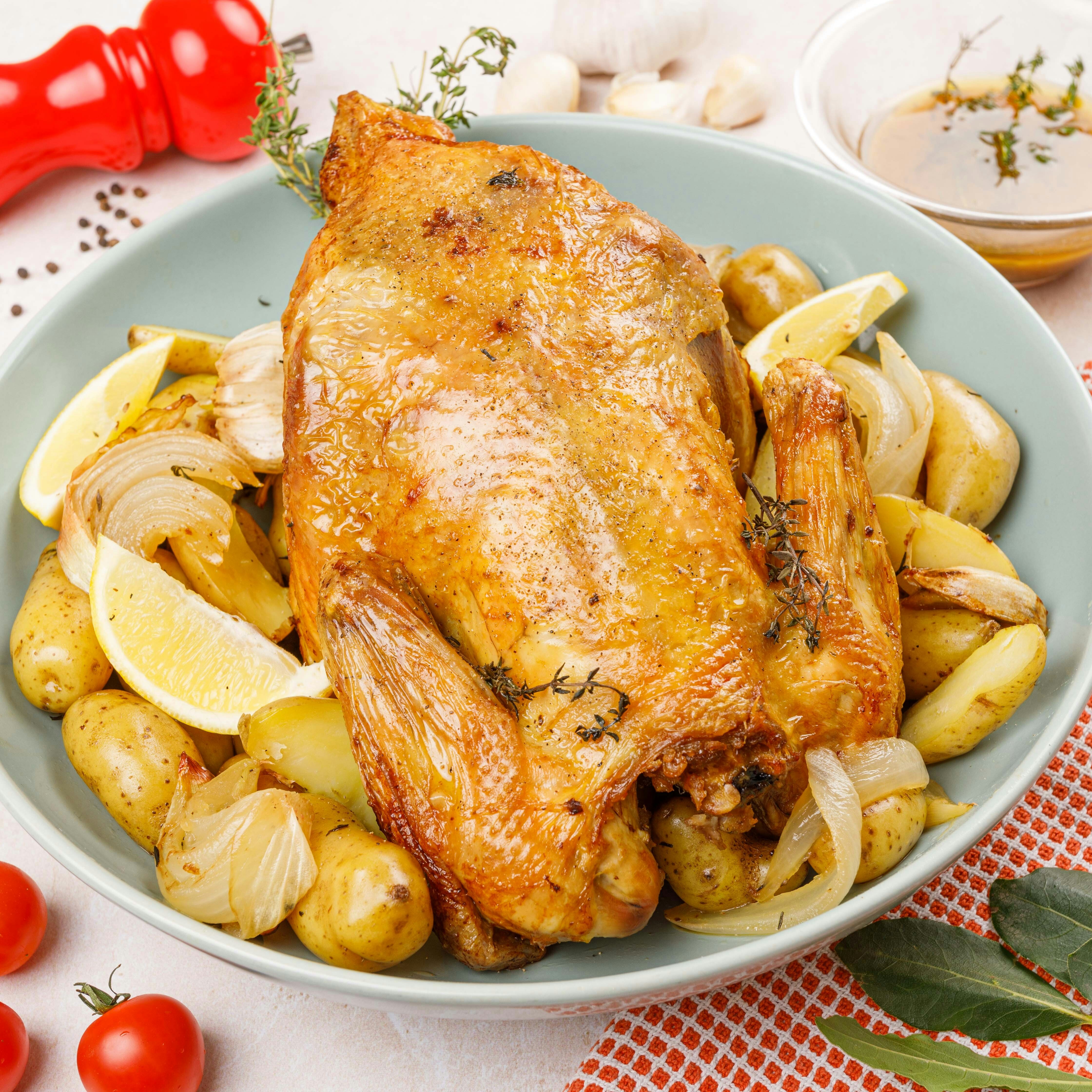 Le poulet rôti