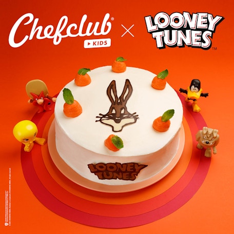 Gâteau aux pêches et abricots Bugs Bunny