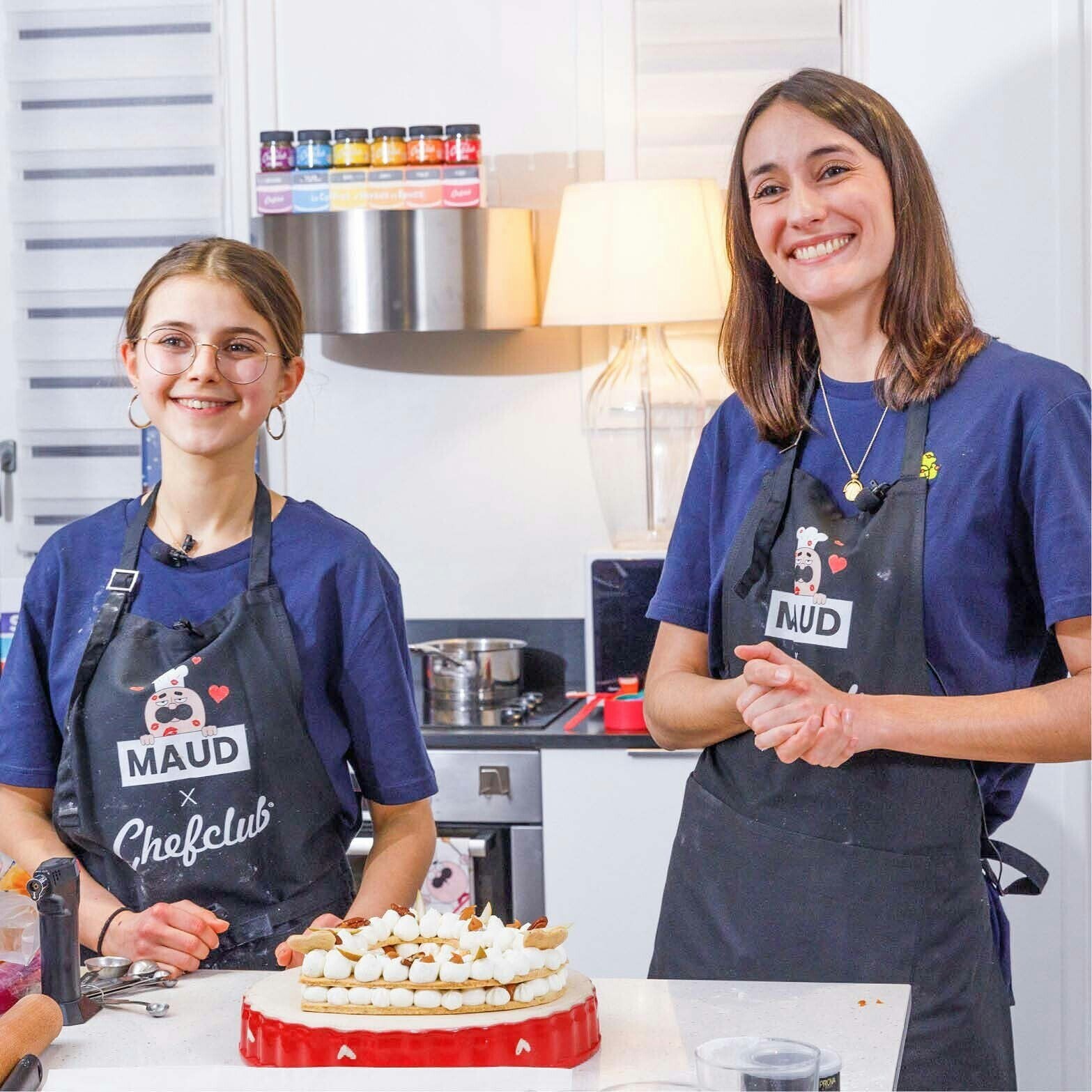 Maud du Meilleur Pâtissier
et son Gâteau-cœur !