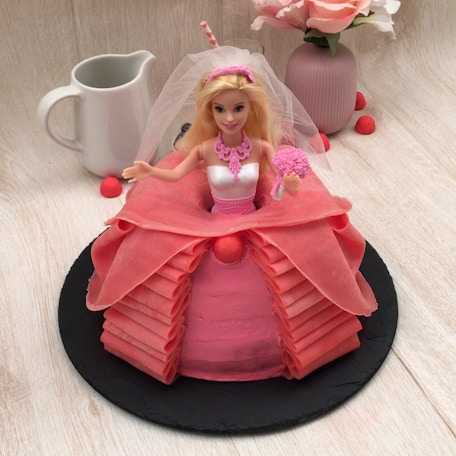 Le gâteau princesse Barbie