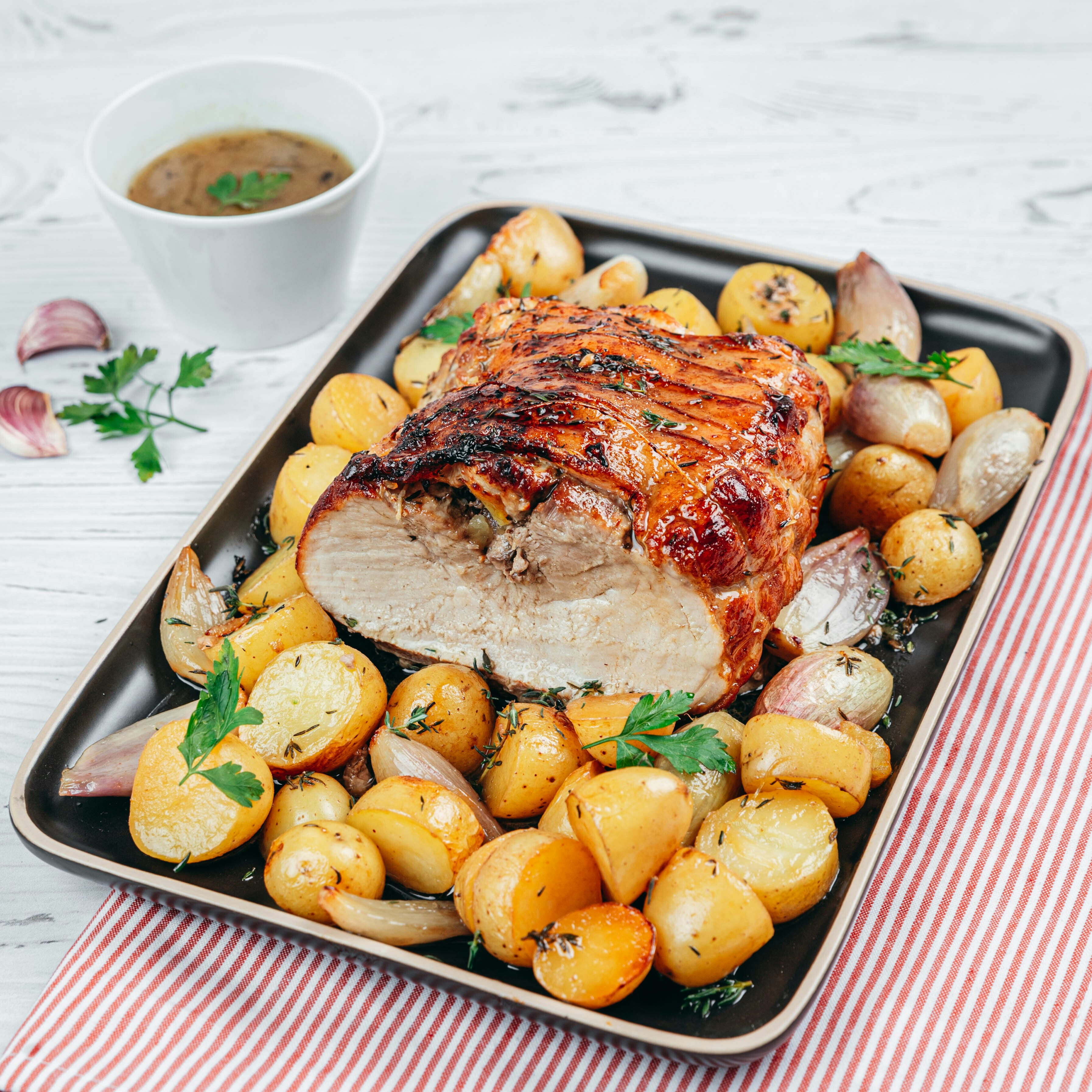 Le rôti de porc