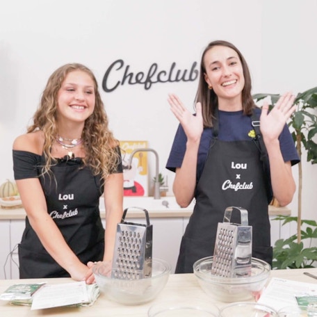Lou et sa superbe courgette pizza aux épices Chefclub