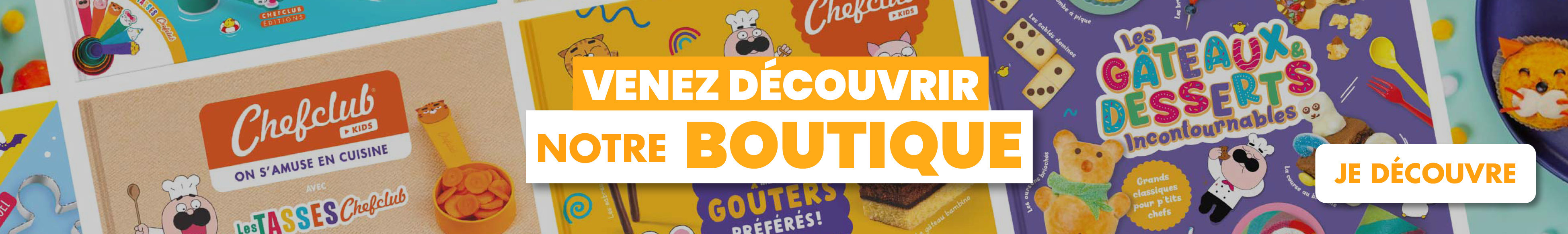Bannière de la boutique Chefclub
