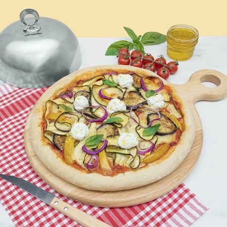 Veggie Pizza with… Lemon Zest!