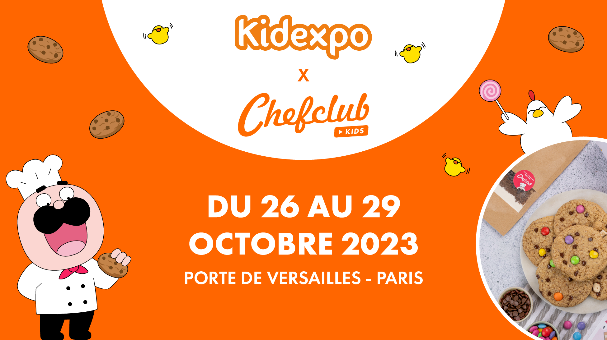 Chefclub était à Kidexpo pour s'amuser et cuisiner en famille !