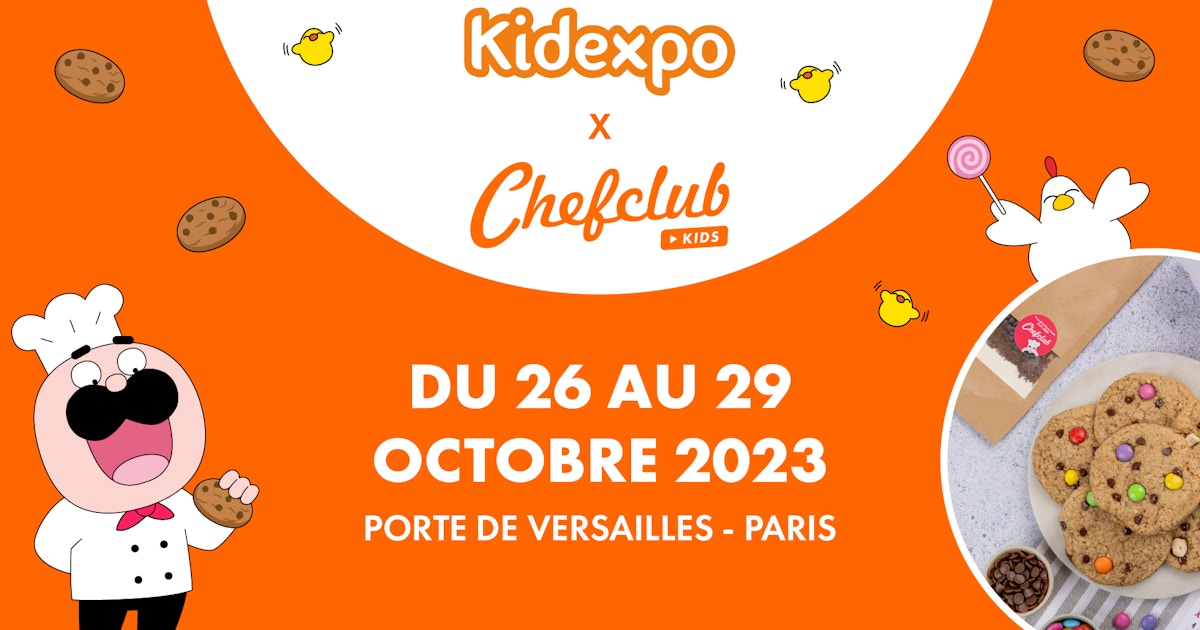 Chefclub était à Kidexpo pour s'amuser et cuisiner en famille !