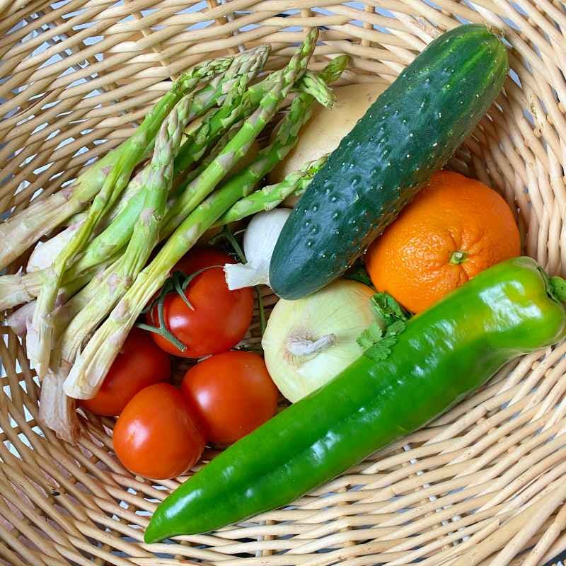 Vegetables basket