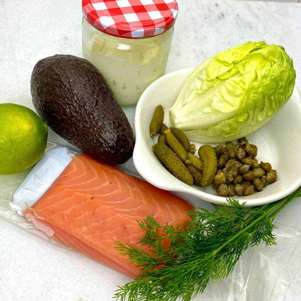 Smoked Salmon ingredients