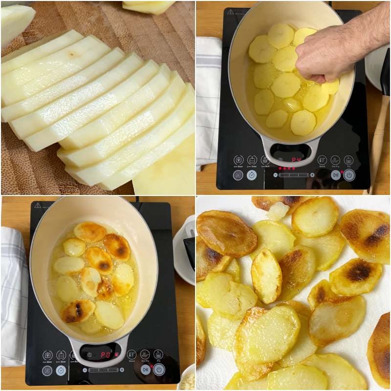 Collage potatoes
