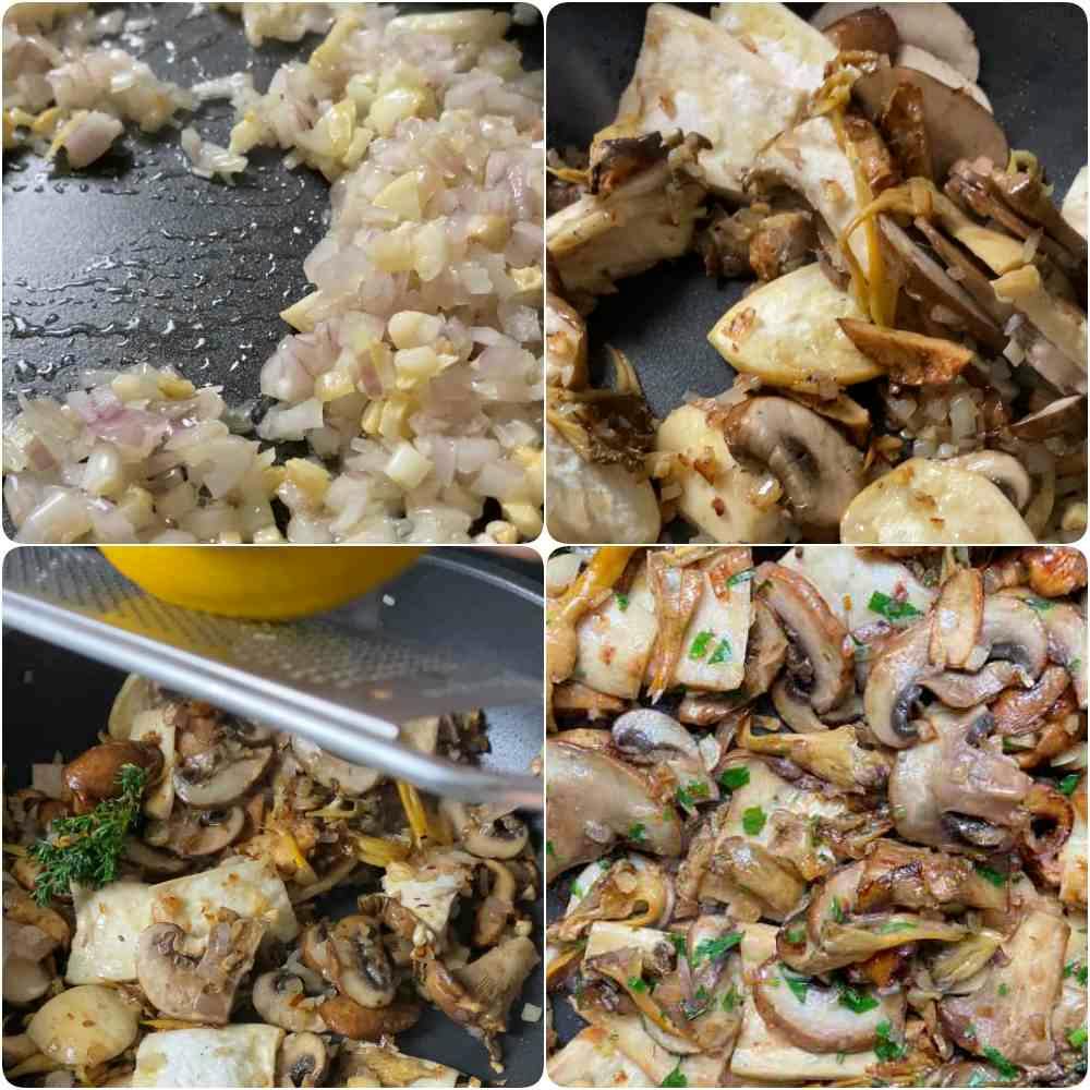 Sauteed mushrooms