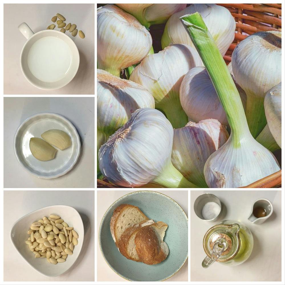 Ajo Blanco ingredients