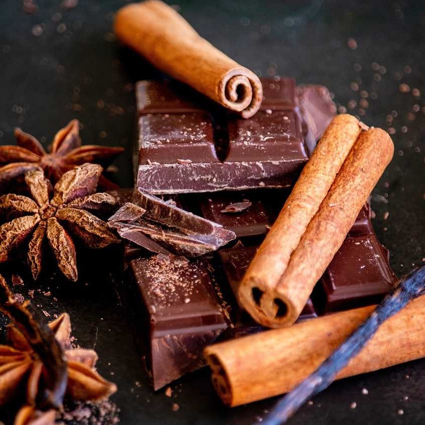 Chocolate and spices